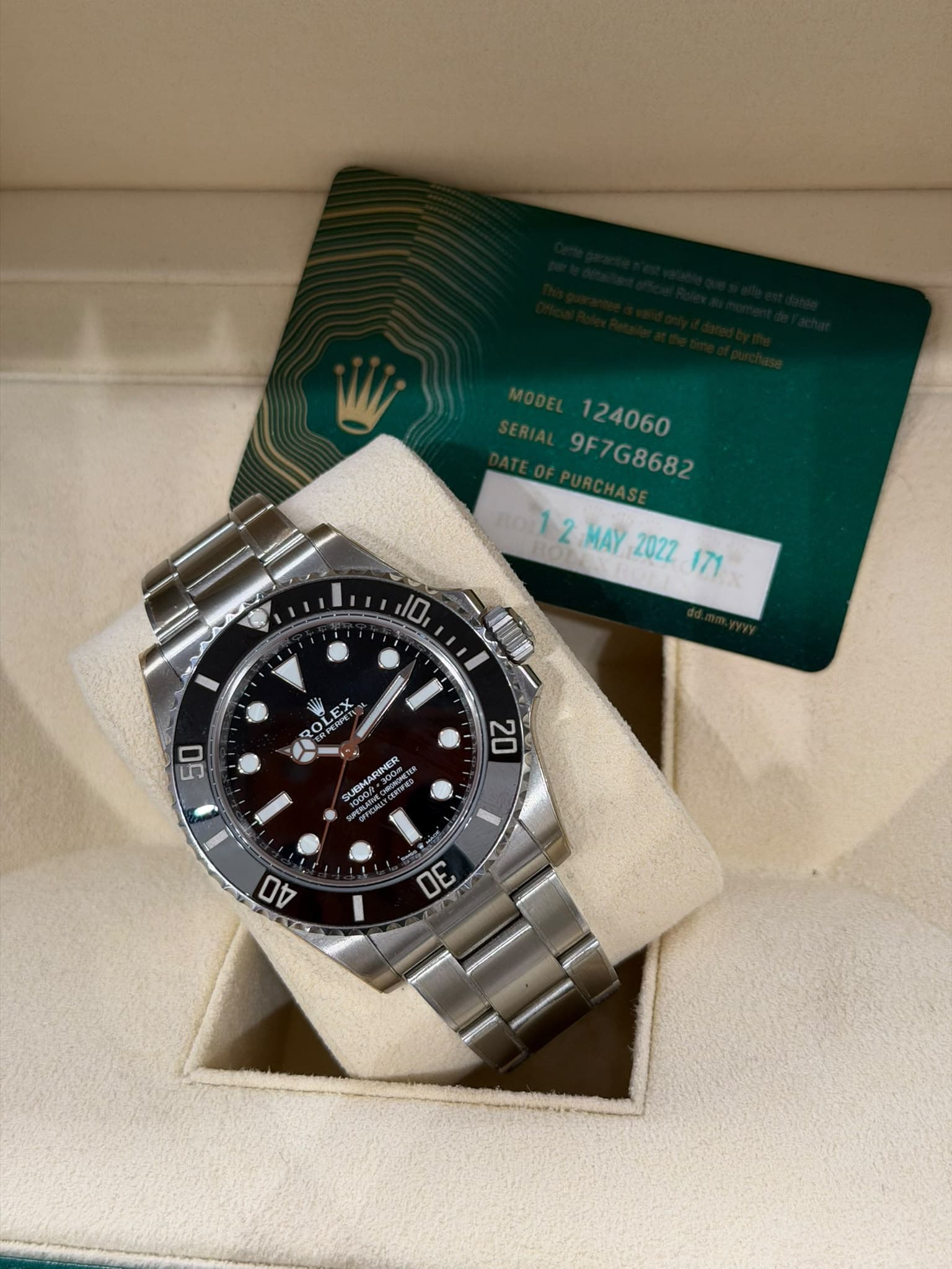 Submariner senza data