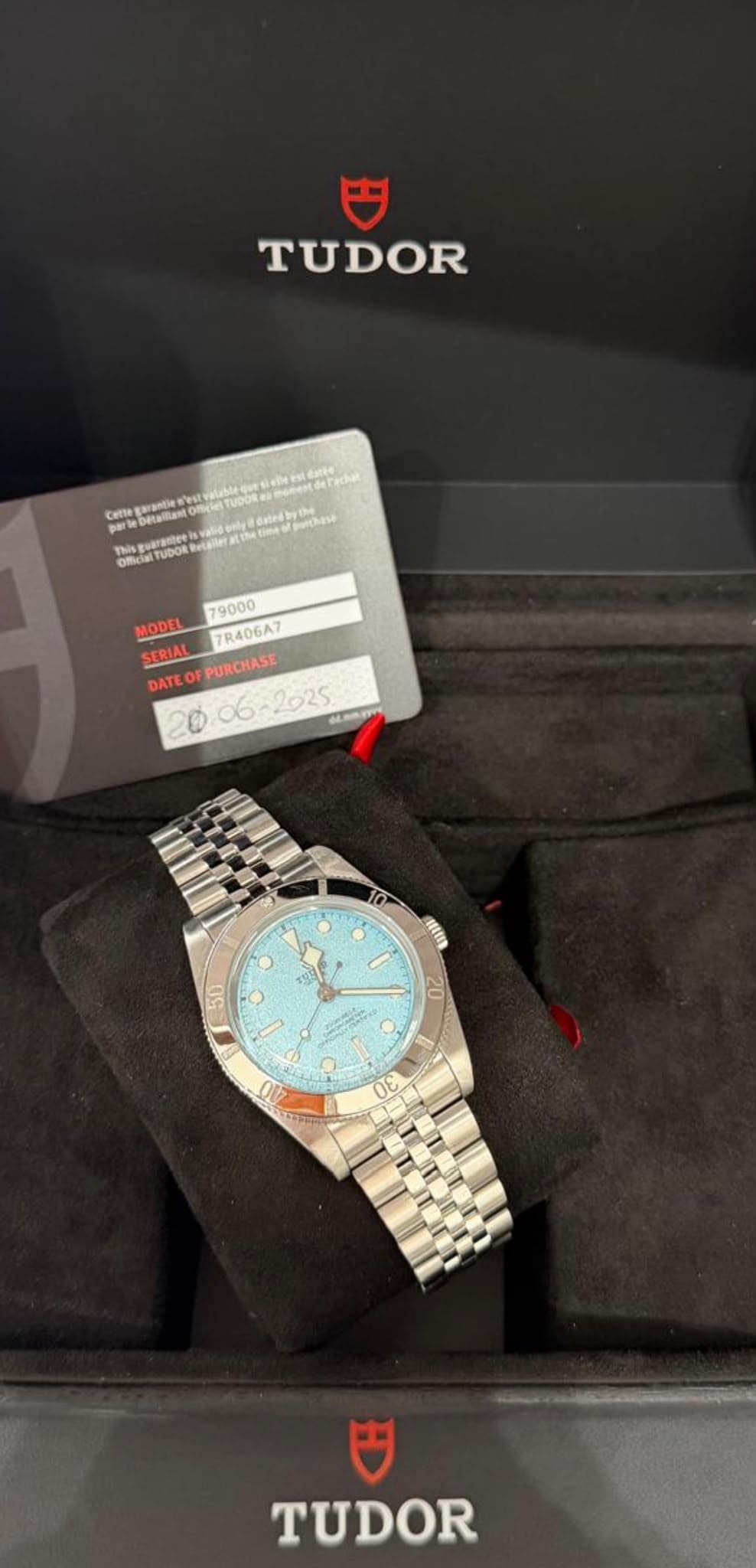 TUDOR Black Bay 54 lagoon