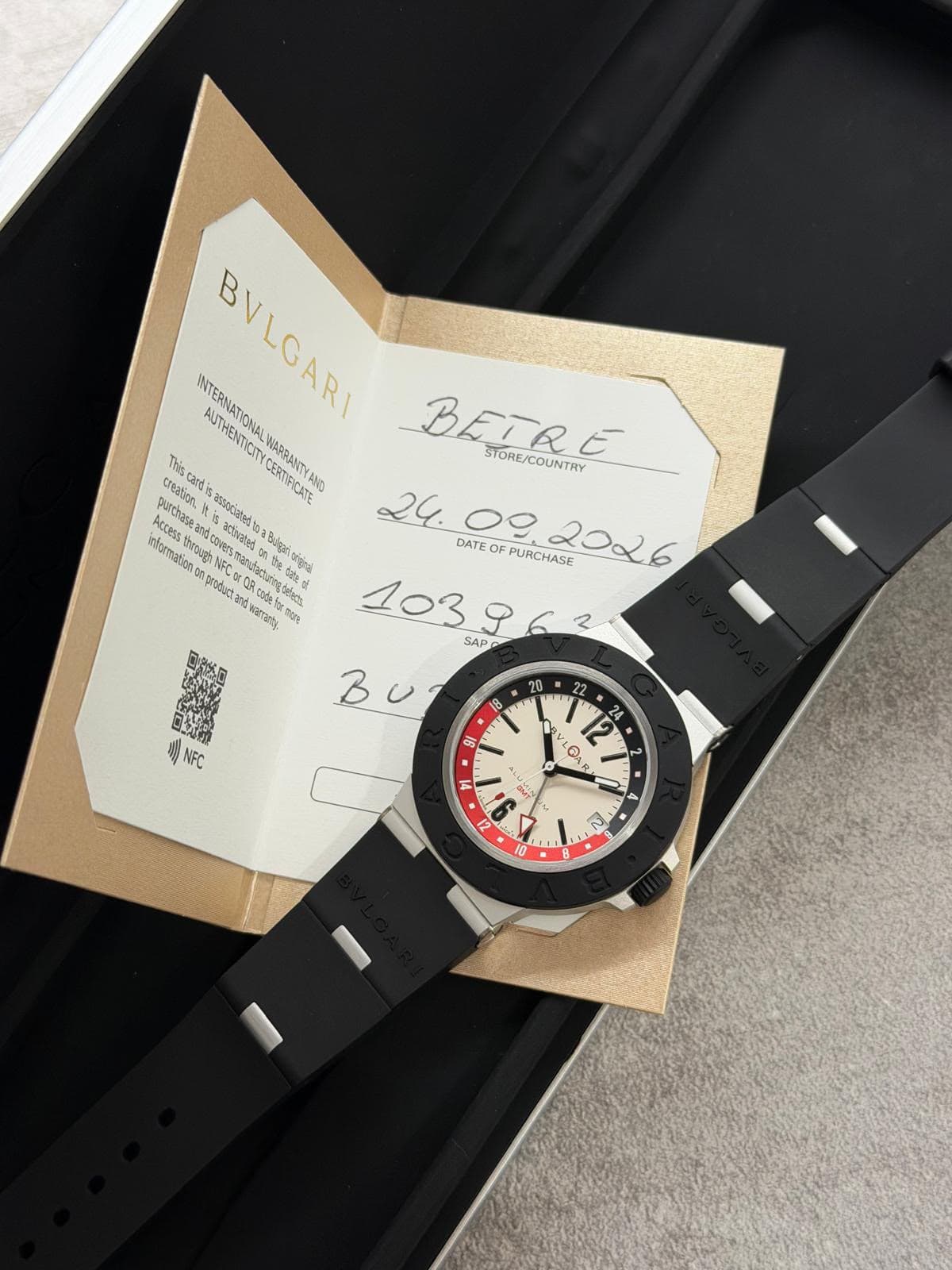 BVULGARI Alluminium GMT