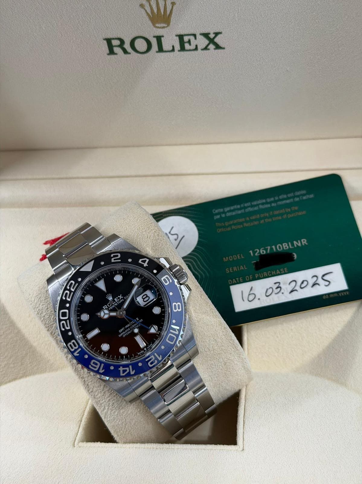 GMT Master II BATMAN