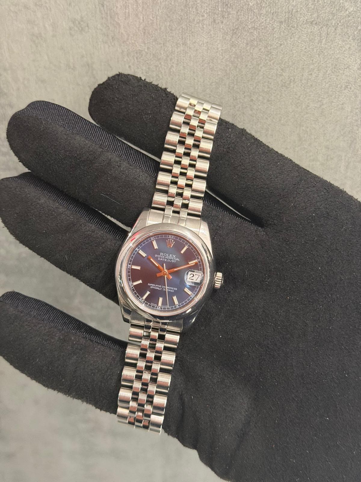 Datejust 31mm blu